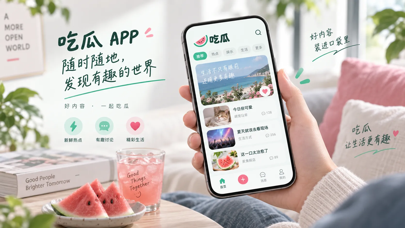 吃瓜APP移动端使用说明